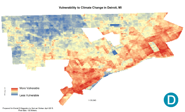 Detroit Climate Vulnerability
