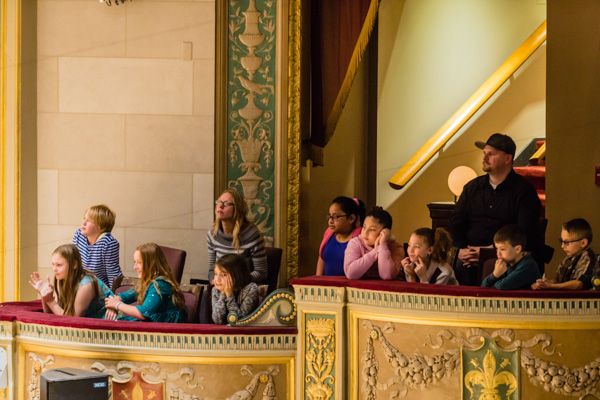 Students at a DSO Educational Concert Series