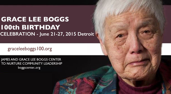 Grace Lee Boggs 100th birthday