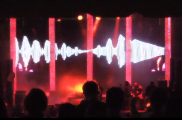 New D Media Arts' visuals at Movement Electronic Music Festival