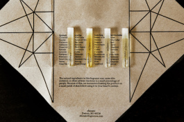 A sampler featuring some of Sfumato's fragrances