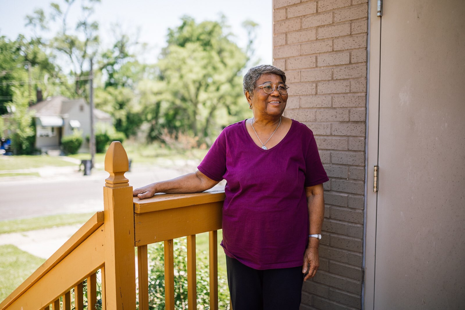 Evadney Clark, a Brightmoor senior, wanted a place to go and a space to belong