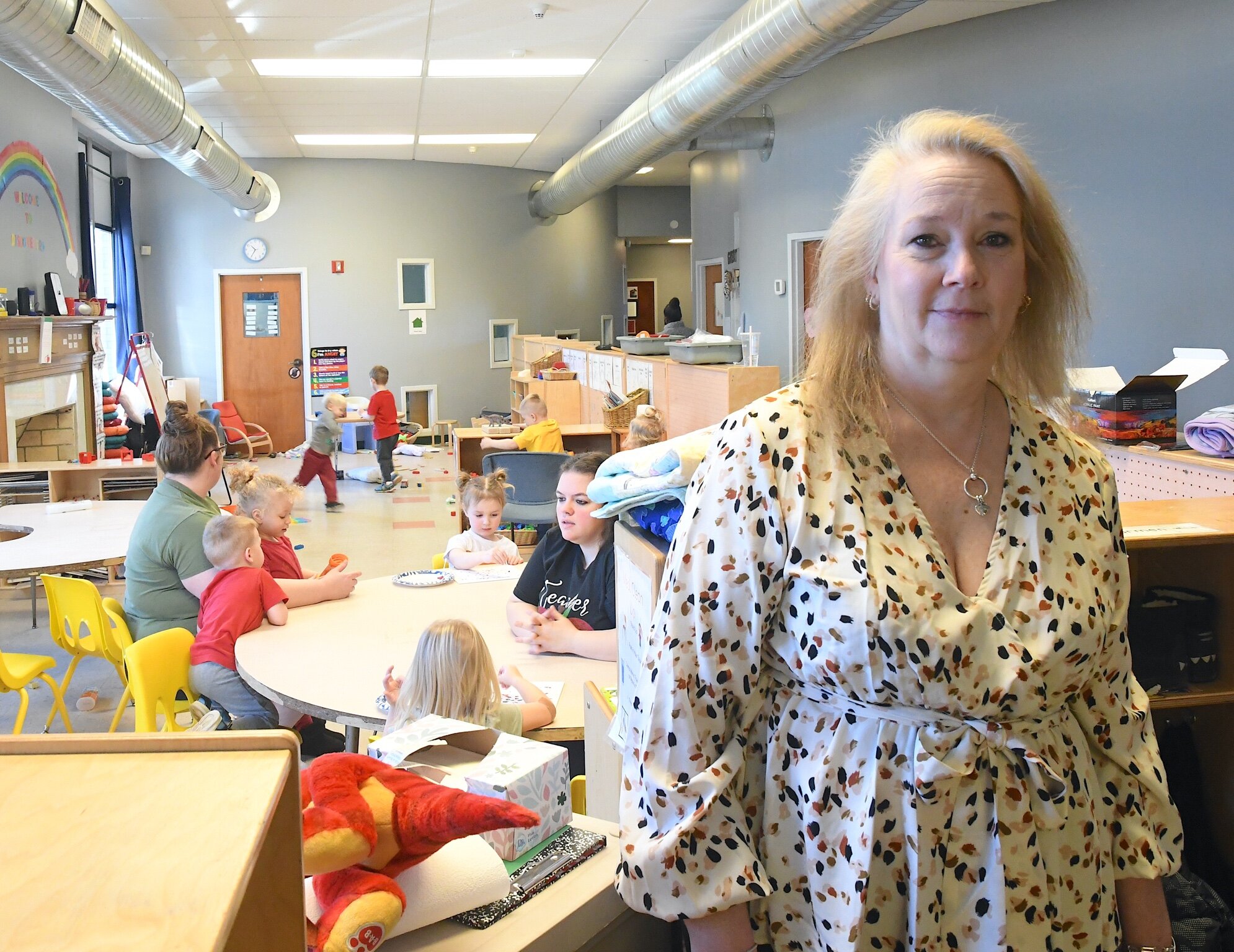 Robin Beasley is the director of Garden of Dreams Preschool inside First Congregational Church.