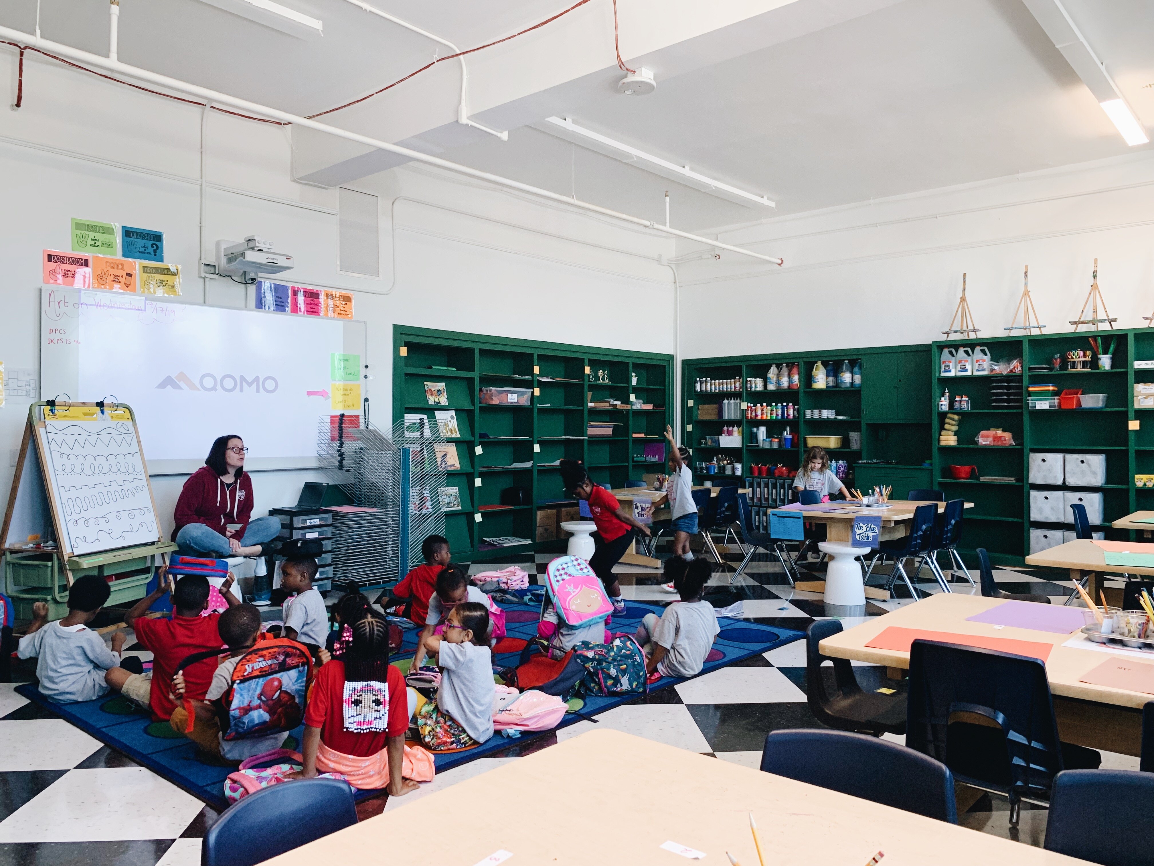 Detroit Prep was transformed to a vibrant school, after sitting for years as a blighted building.