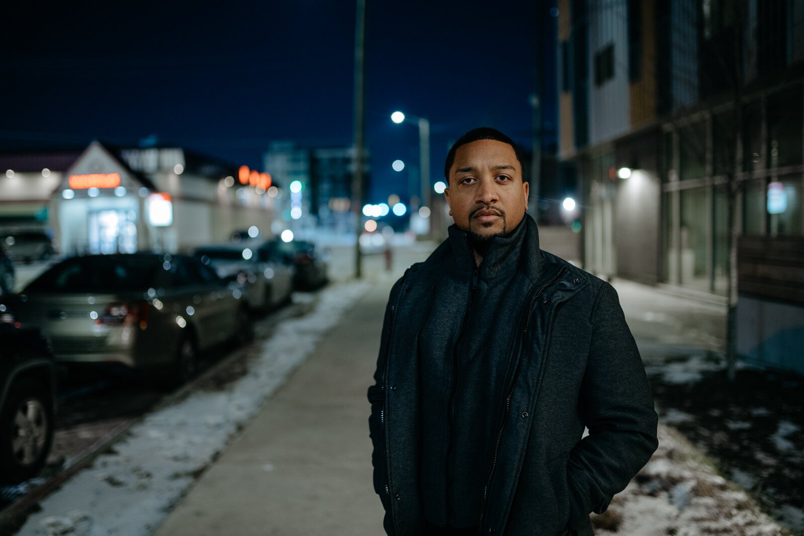 Alan Jackson, 25, has experienced multiple periods of homelessness since he was 17. He now has an apartment in Detroit.