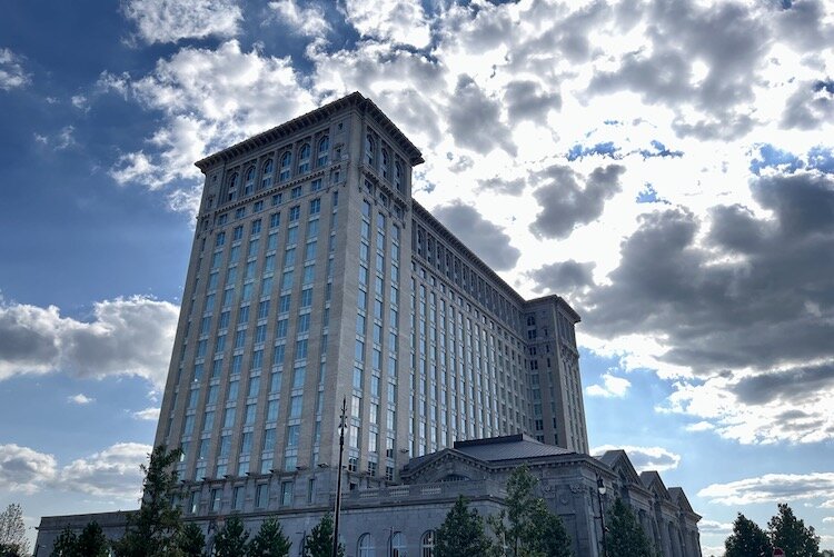 Michigan Central was built in 1913, and was the arrival point for many as Detroit's population exploded in the early 20th century.