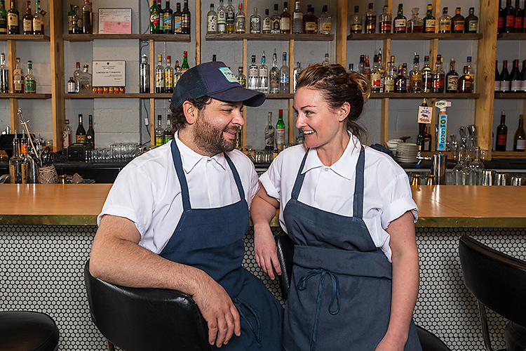 Justin Tootla & Jennifer Jackson. Photo by Doug Coombe.