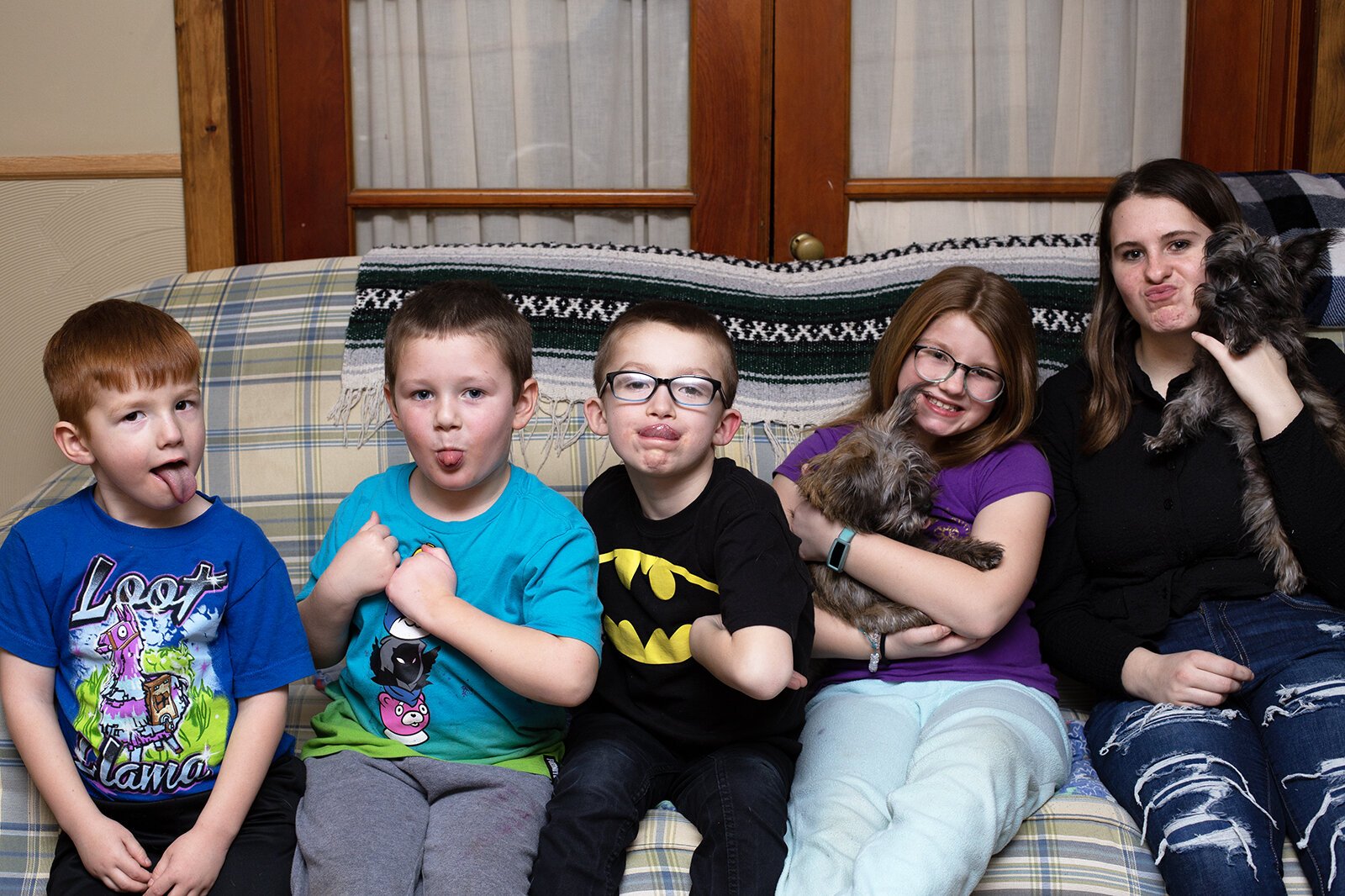 Eastman kids hamming it up for the camera