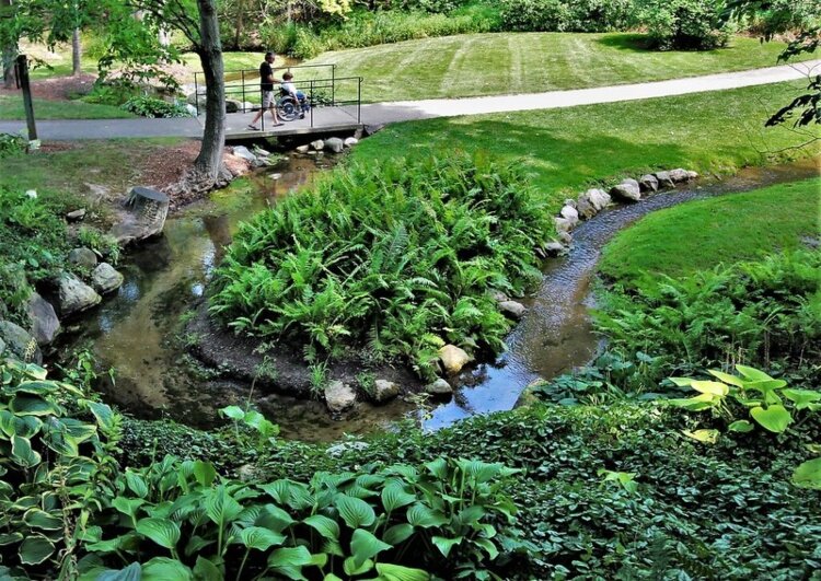 Spring Grove park is wheelchair accessible. 