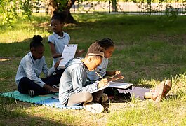 A Supplemental Science lesson at John R. King Academic and Performing Arts Academy in Detroit.