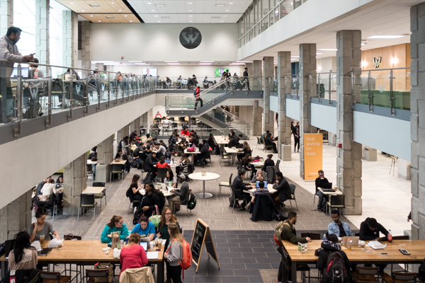 Students at Wayne State University