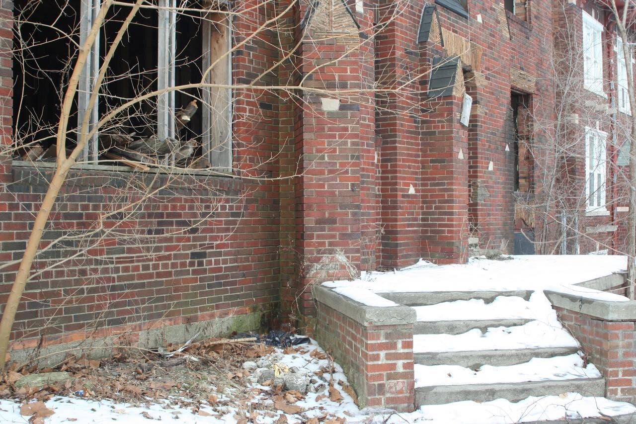 This old apartment building at 13905 La Salle Blvd. in Detroit is one that HOPE Village Revitalization hopes to acquire and renovate