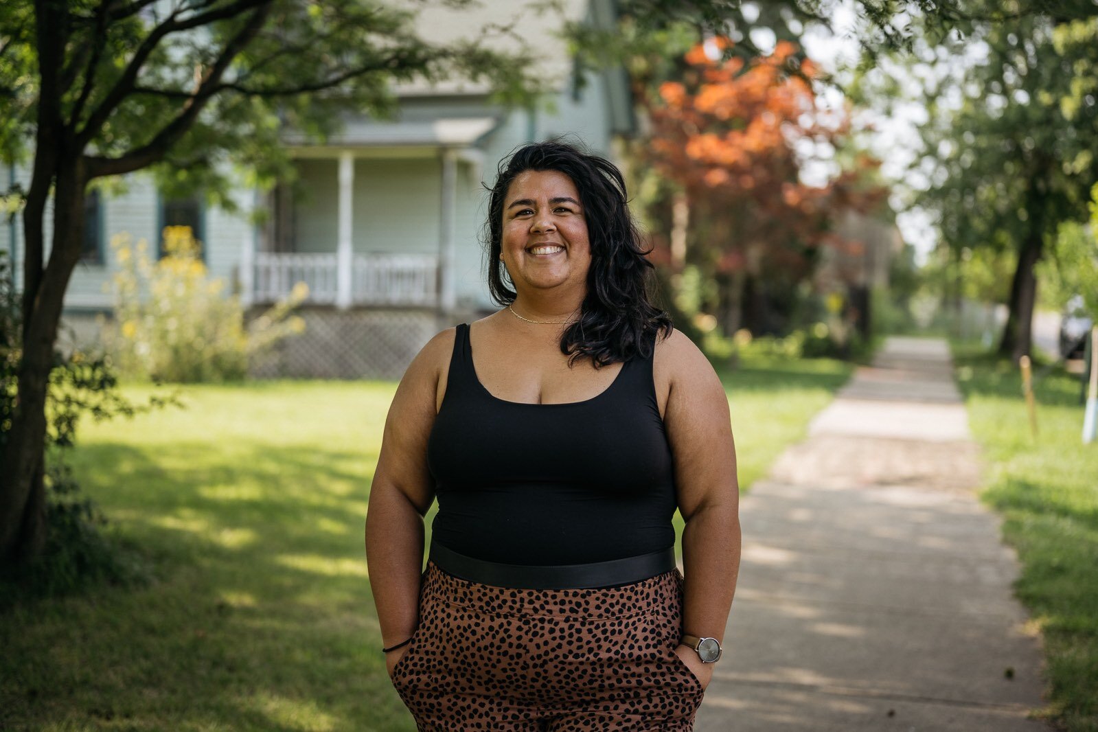 Cinthya Casillas is Vice President of the Hubbard Richard Residents Association