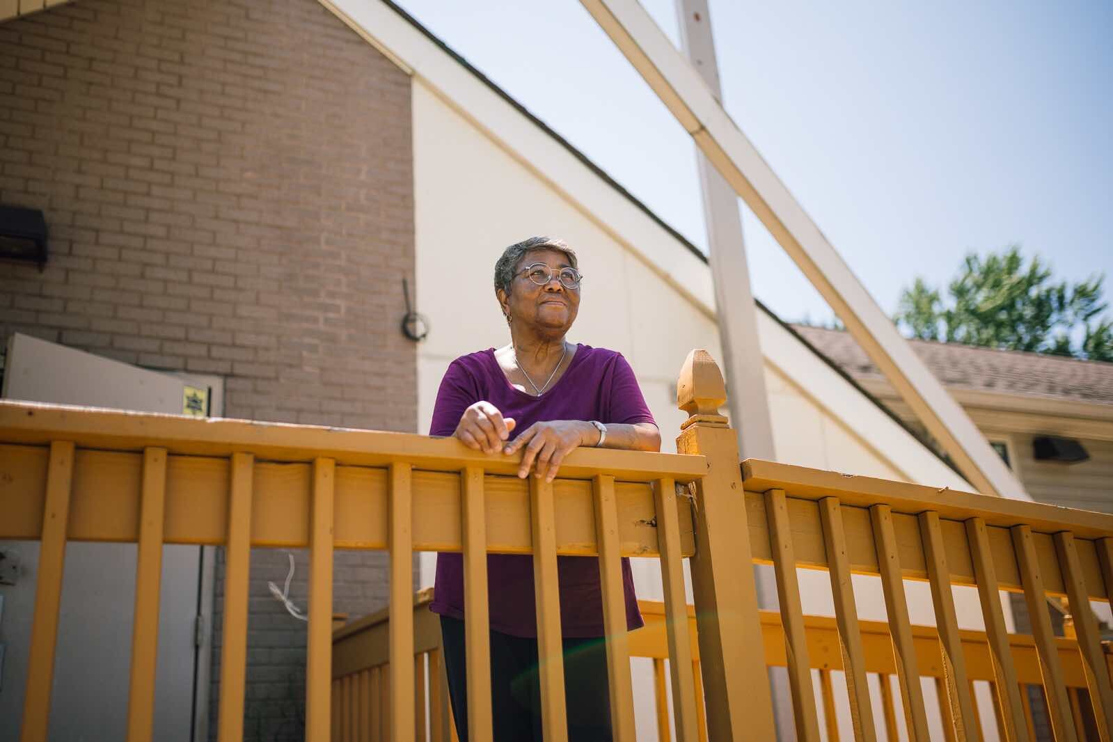 Evadney Clark, a Brightmoor senior, wanted a place to go and a space to belong