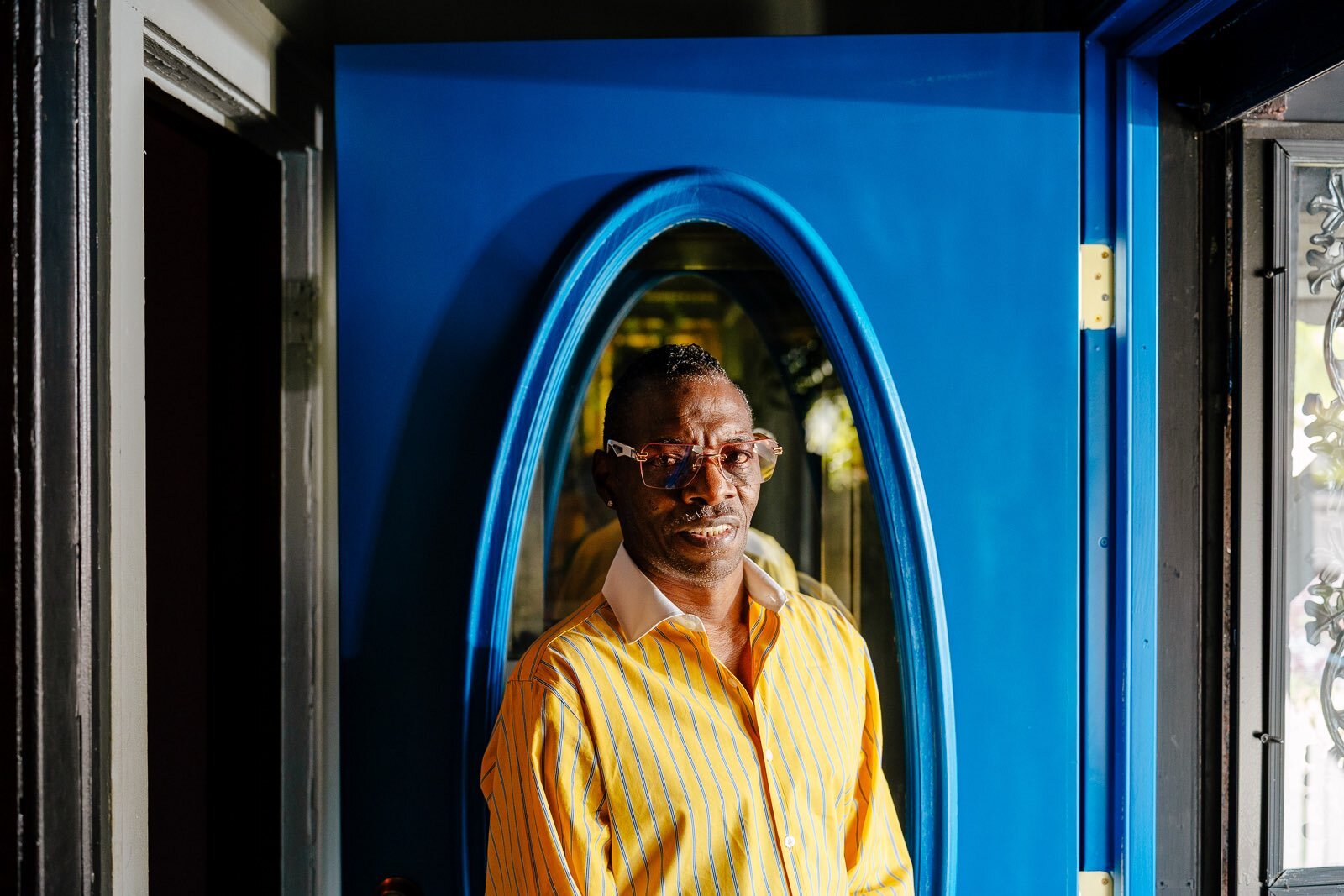 James Earl Baker had a new door installed with funds from U SNAP BAC’s Senior Empowerment Grant Program