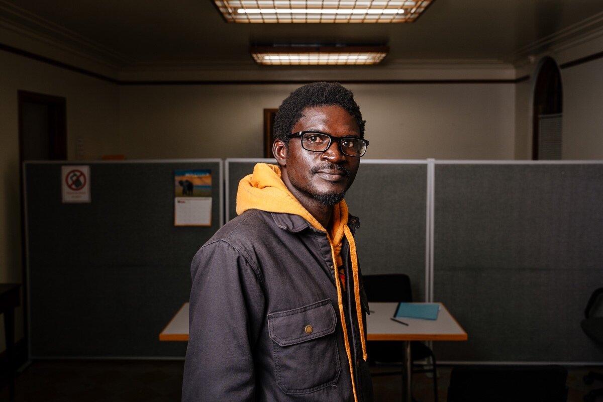 Serigne Lo, originally from Senegal, is hoping to become a nurse practitioner